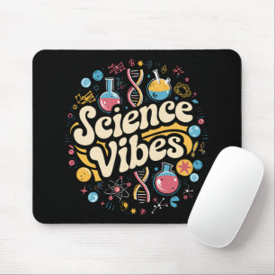 Science Vibes Groovy Eerste Dag Terug Naar School Muismat