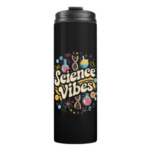 Science Vibes Groovy Eerste Dag Terug Naar School  Thermosbeker