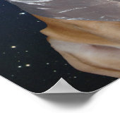 Science Wiskunde Cute Space Lab Stars Poster (Hoek)