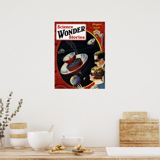 Science Wonder Stories Poster (Keuken)