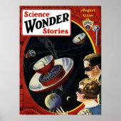 Science Wonder Stories Poster (Voorkant)