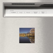 Science World en CBD weerspiegeld in False Creek, Magneet (Insitu (Vaatwasser))