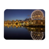 Science World en CBD weerspiegeld in False Creek, Magneet (Horizontaal)