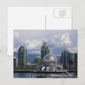 Science World, Vancouver, BC Briefkaart (Voorkant / Achterkant)