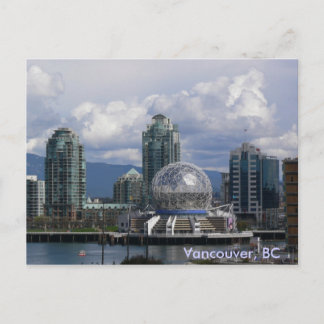 Science World, Vancouver, BC Briefkaart