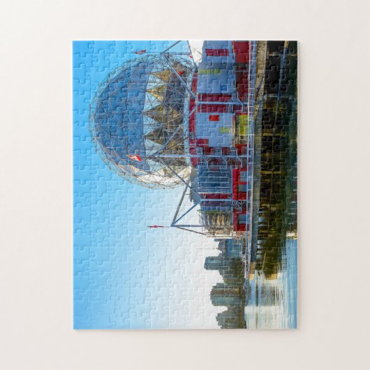 Science World Vancouver. Legpuzzel (Verticaal)