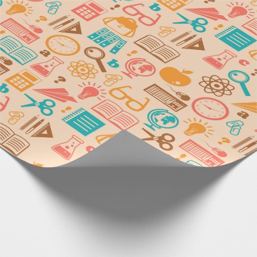 Science Wrapping Paper Cadeaupapier (Hoek)