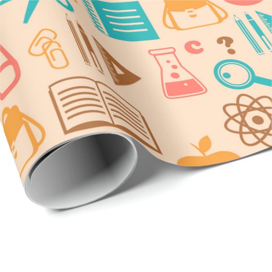 Science Wrapping Paper Cadeaupapier (Rol Hoek)