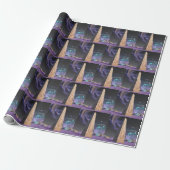 Sciencefiction-cadeauverpakking Cadeaupapier (Uitgerold)