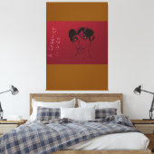 Sciencefiction Duiveljager Gravin Canvas Afdruk (Insitu (Slaapkamer))