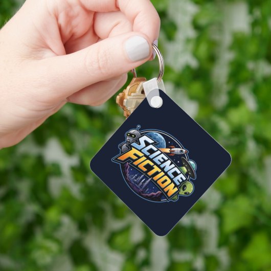 Sciencefiction-genreliefhebbers Sleutelhanger (Hand)