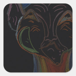 Sciencefiction-hybride stickers