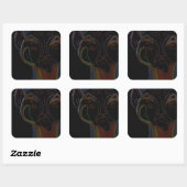 Sciencefiction-hybride stickers (Vel)