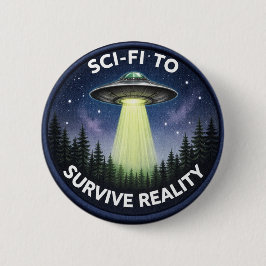 Sciencefiction Ronde Button 5,7 Cm