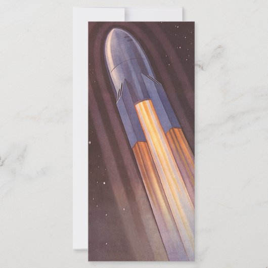 Sciencefiction-ruimteschipraketten uit het verlede (Voorkant)