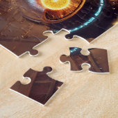 Sciencefiction Star Forge Hemelse Fabriek Legpuzzel (Zijkant)