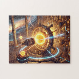Sciencefiction Star Forge Hemelse Fabriek Legpuzzel
