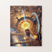 Sciencefiction Star Forge Hemelse Fabriek Legpuzzel (Verticaal)