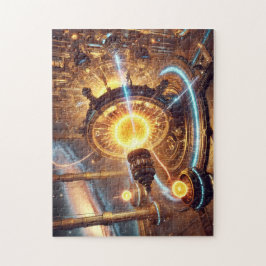Sciencefiction Star Forge Hemelse Fabriek Legpuzzel