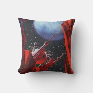 Sciencefiction uit het verleden, Canyon Space Maan Kussen