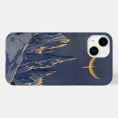 Sciencefiction uit het verleden, Halvemaan Sneeuwp Case-Mate iPhone Case (Achterkant (horizontaal))