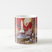 Sciencefiction uit het verleden, het Verzonken Atl Koffiemok (Center)