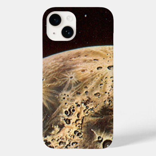 Sciencefiction uit het verleden, Raket over de Maa Case-Mate iPhone Case (Achterkant)