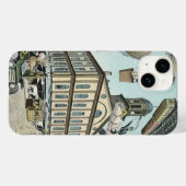 Sciencefiction uit het verleden, Victoriaanse stoo Case-Mate iPhone Case (Achterkant (horizontaal))
