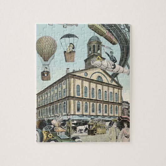 Sciencefiction uit het verleden, Victoriaanse stoo Legpuzzel (Verticaal)