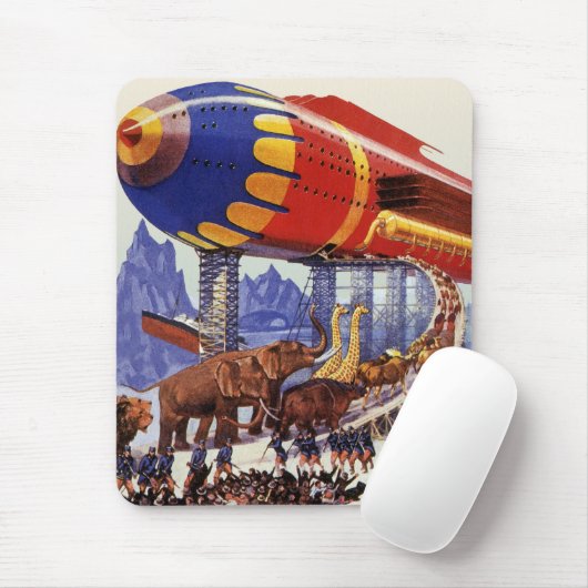 Sciencefiction uit het verleden, Wilde dieren op d Muismat (Met muis)