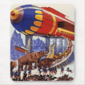 Sciencefiction uit het verleden, Wilde dieren op d Muismat (Voorkant)