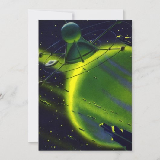 Sciencefiction uit vroeger tijden Groene planeet m (Voorkant)