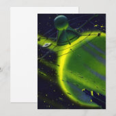 Sciencefiction uit vroeger tijden Groene planeet m (Voorkant / Achterkant)