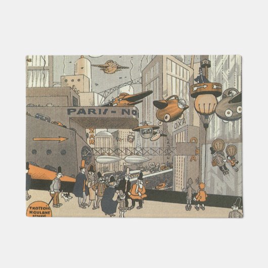 Sciencefiction uit vroeger tijden, Stedelijk Paris Deurmat (Voorkant)