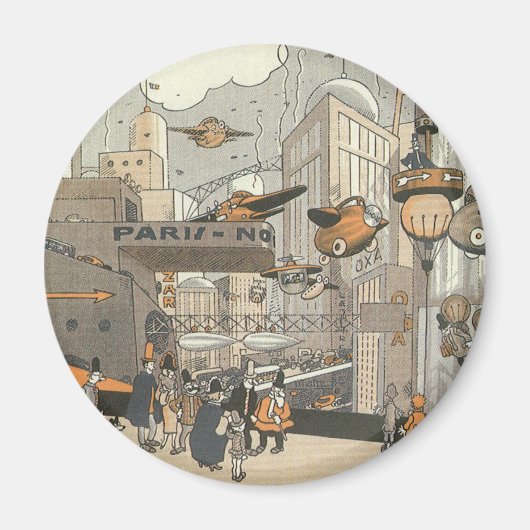 Sciencefiction uit vroeger tijden, Stedelijk Paris Magneet (Voorkant)