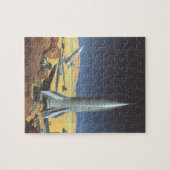 Sciencefiction uit vroeger tijden: woestijnplaneet legpuzzel (Horizontaal)