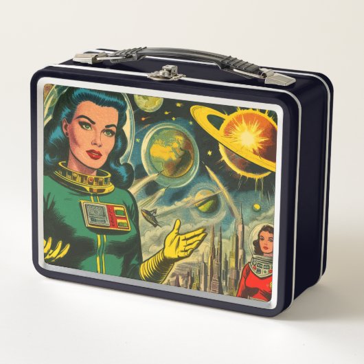 sciencefiction vrouw stripverhalen (Voorkant)