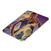  sciencefictionrobot met laserstraal magneet (Linkerzijde)