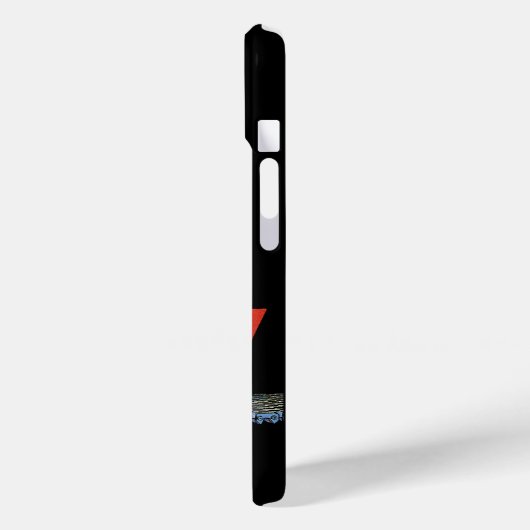 sciencefictionrobot met wielrennen Case-Mate iPhone case (Achterkant / Links)