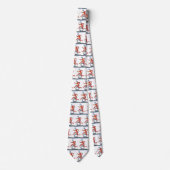  sciencefictionrobot met wielrennen stropdas (Voorkant)