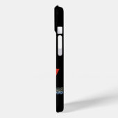Sciencefictionrobot uit het verleden die rent met Case-Mate iPhone case (Achterkant / Links)