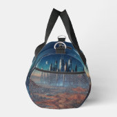 Sciencefictionstad in de ruimte  plunjezak (Rechts)