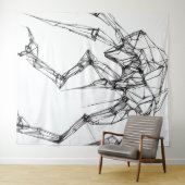 Sciencefictiontapestry Wandkleed (In Situ (horizontaal))