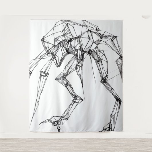 Sciencefictiontapestry Wandkleed (Voorkant)
