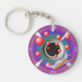 sciencefictionvliegtuig sleutelhanger (Voorkant)