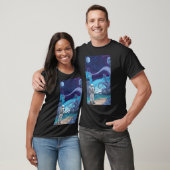Sciencefictionwereld T-shirt (Unisex)