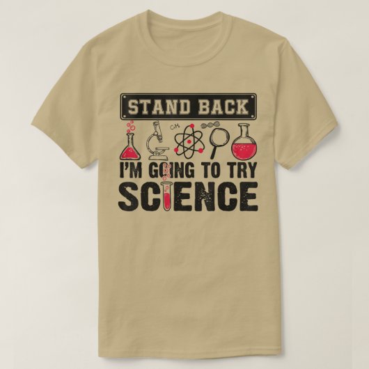 ScienceFor Scientists & Advanced Chemists1803 T-shirt (Design voorkant)