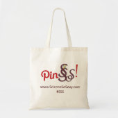 ScienceSoSexy-canvas tas - Pin SSS (Voorkant)