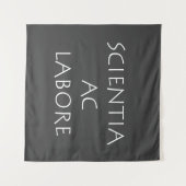 Scientia ac labore wandkleed (Voorkant (horizontaal))