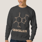 Scientific Chocolate Element Theobromine Molecule Trui (Voorkant)